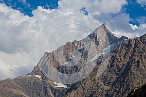 Chimtarga summit in Fann mountains, Middle Asia Tajikistan