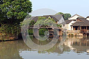 China ancient building in Wuzhen