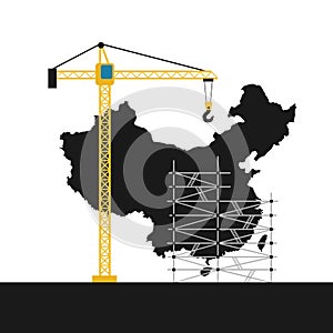 China as emerging and developing country and state