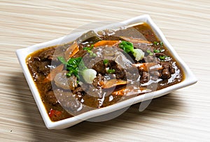 China Caichao beef