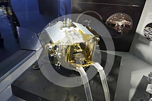 China chang e iii lunar probe model