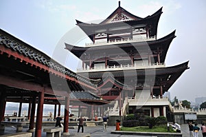 China Changsha City,Chinese Building