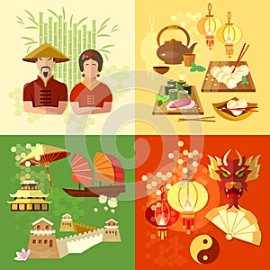 China Chinese culture and traditions set