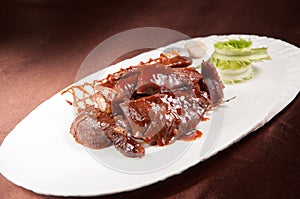 China cuisine-Bamboo gods duck