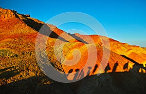 China Gansu Zhangye Danxia Geomorphic Geological Park