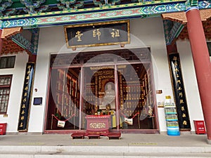 China Greater Bay Buddhism Buddhist Buddha Chinese Temple Religious Architecture Zhuhai Xiangzhou Putuo Temple Facade Landmark