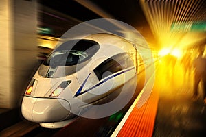 China high speed train