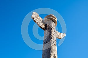 China Huabiao stone pillars photo