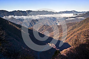 China Hubei Shennongjia Mountains landscape