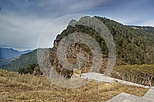 China Hubei Shennongjia Mountains landscape