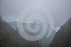 China Hubei Shennongjia Mountains landscape