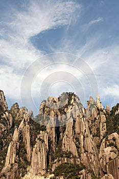 China jiangxi province sanqing hill mountain photo