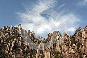 China jiangxi province sanqing hill mountain photo