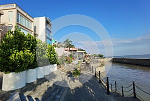 China Macao Nature Scenery Ocean Macau Coloane Cheoc Van Hou Un Luxury Mansion Lifestyle Coastline Beach Villas Clubhouses Home