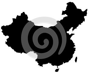 China map photo