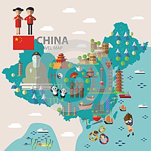 China map travel