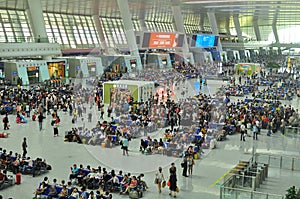 China Modern Train Station