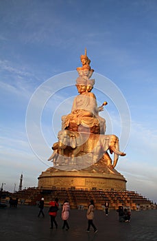 China Mount Emei Golden Summit