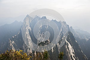 China:mountain hua landscape