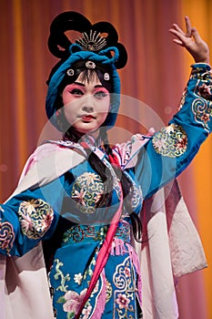 China opera beautiful woman