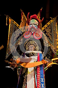 China opera clown