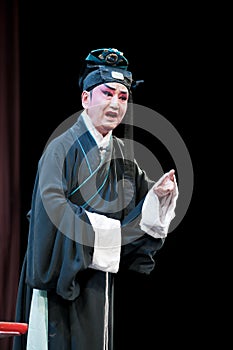 China opera Scholar with hat