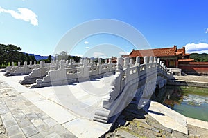 China in the qing dynasty emperor mausoleum