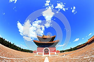 China in the qing dynasty emperor mausoleum