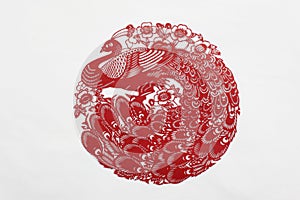 China red paper cutting