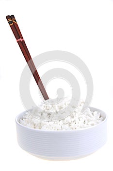 China rice and sitcks