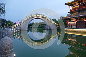 China river bridge