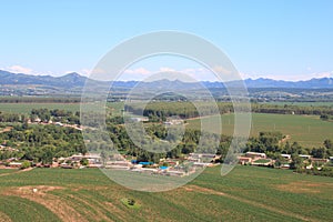 China rural landscape