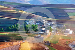 China rural landscape