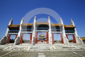 China\'s ancient memorial arch