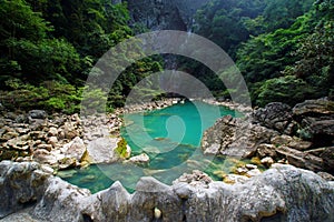 China's guizhou province seven major scenic spots