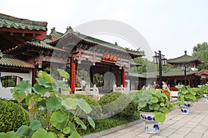 China`s Jinan City, Shandong province, baotu Spring Park