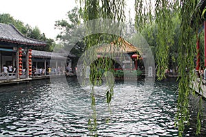 China`s Jinan City, Shandong province, baotu Spring Park