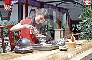 China's tea art. img