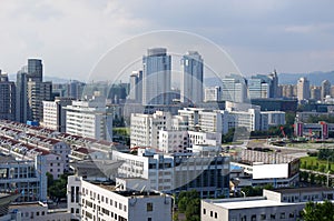 China's Zhejiang City Panorama