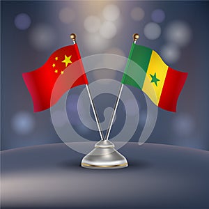 China and Senegal flag Relation
