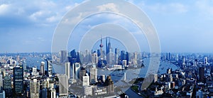 China shanghai panorama