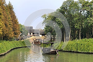 China,Shanghai water village Wuzhen