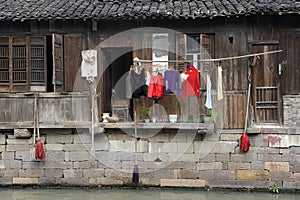 China,Shanghai water village Wuzhen