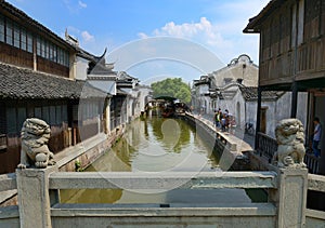 China,Shanghai water village Wuzhen