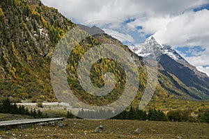 China Sichuan autumn scenery