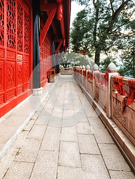 China Sichuan Province Qingcheng Shan holy mountain taoist temple
