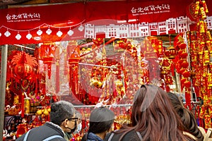 China, Spring Festival, selling, calligraphy, handwritten Spring Festival couplets, Spring Festival couplets