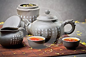 China tea service