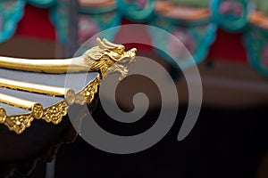 China temple and many people prayed the god in the place. The place for anniversary in Chinese new years day.