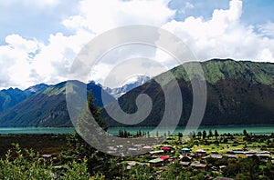 China Tibet Basum Lake